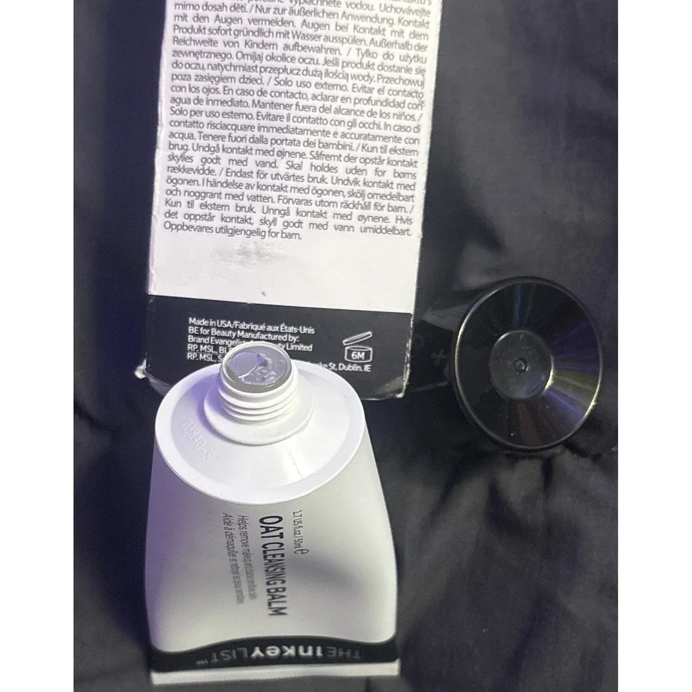 NEW The INKEY List Oat Cleansing Balm Face Cleanser 1.7 oz 50ml